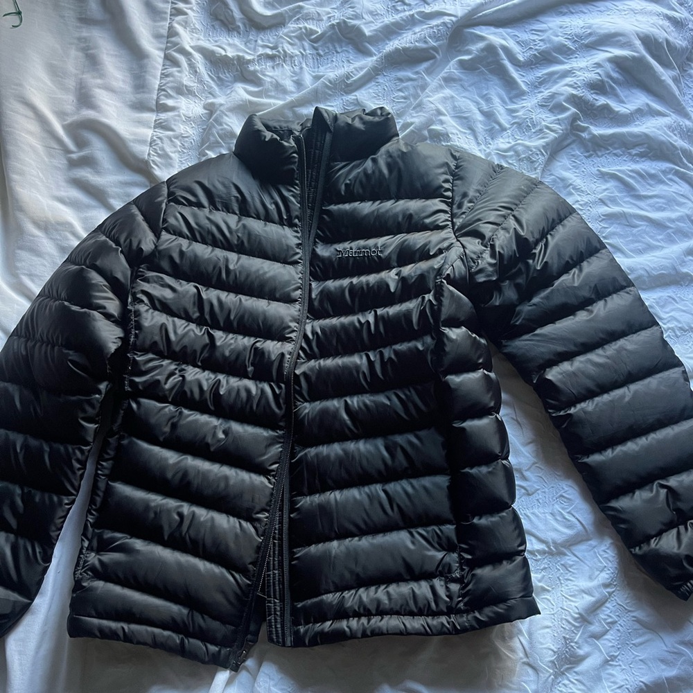 Marmot Girls Black Puffer Jacket